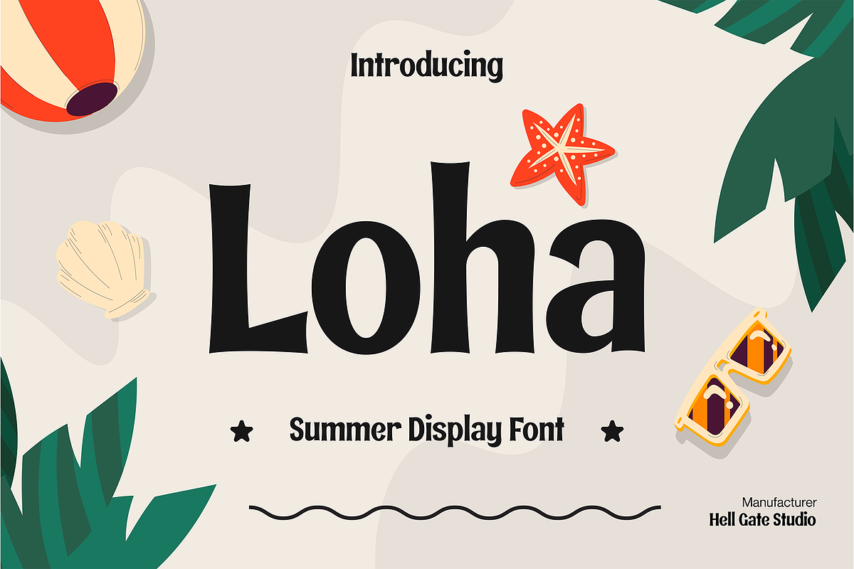 Loha, a Sans Serif Font by GRVS Studio (Photo 1 of 4)