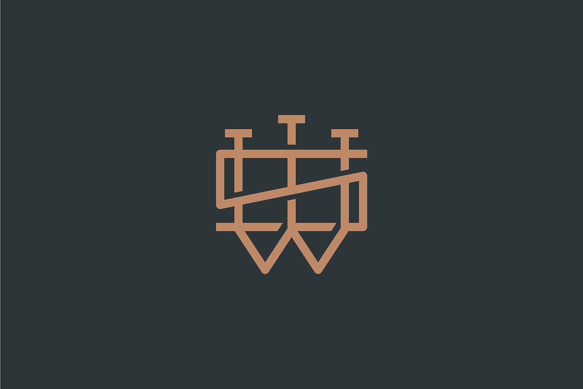 WS SM Monogram Logo, a Branding & Logo Template by Guna Studio (Photo 3 of 4)