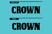 Heavy Crown Font, a Serif Font by Kern Club (Thumbnail 3 of 8)
