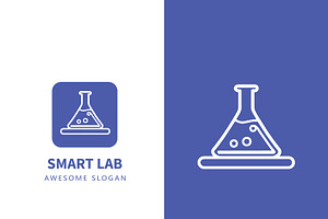 Smart lab logo vector illustration, a Branding & Logo Template by Toufiqul