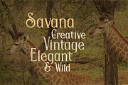Savana - Display Font, a Font by JumboDesign (Thumbnail 3 of 5)