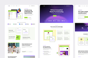 Avanta - Multi-Layout SaaS Figma, an UI Kit Template by FinestDevs (Thumbnail 3 of 8)