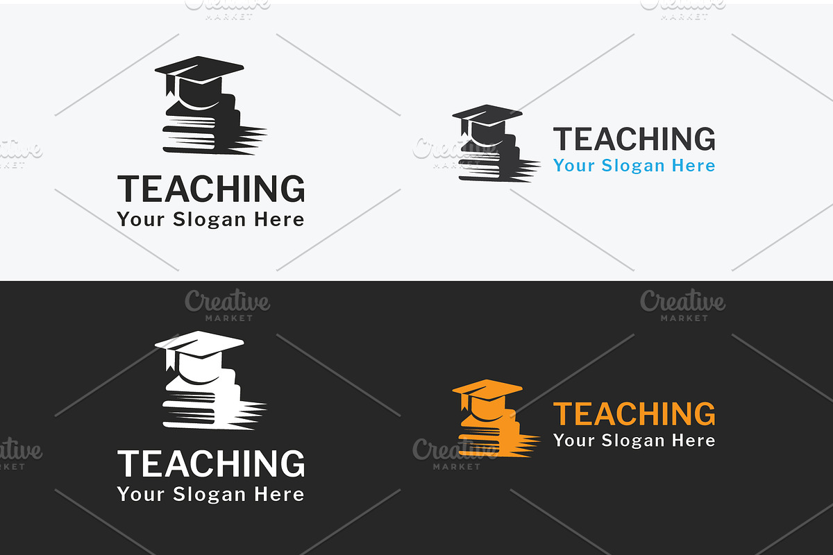 Teaching Logo Template, a Branding & Logo Template by What a Story