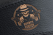 Skull Cowboy Retro Badge, a Branding & Logo Template by Agor2012 shop (Thumbnail 3 of 7)