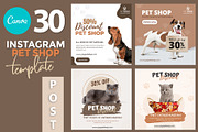 Canva instagram Pets Template, a Social Media Template by illycreative (Thumbnail 1 of 6)