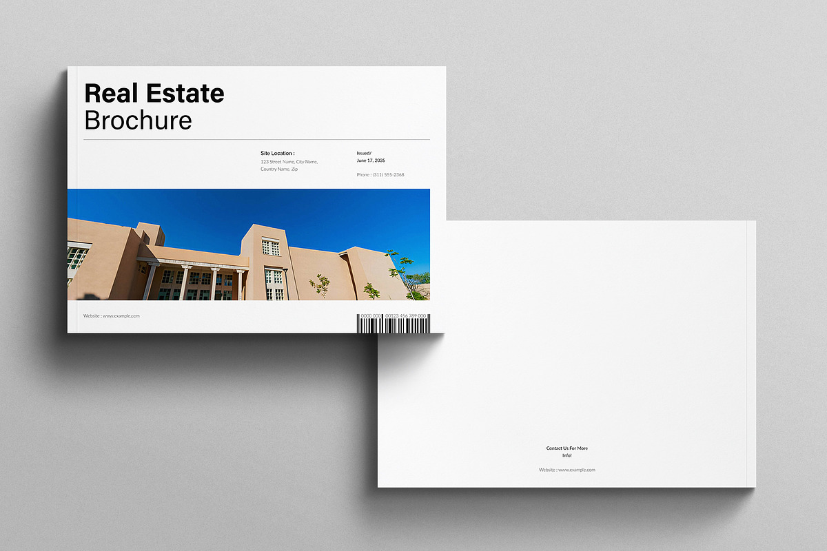 Real Estate Brochure Landscape, a Brochure Template by E-Type (Photo 7 of 7)