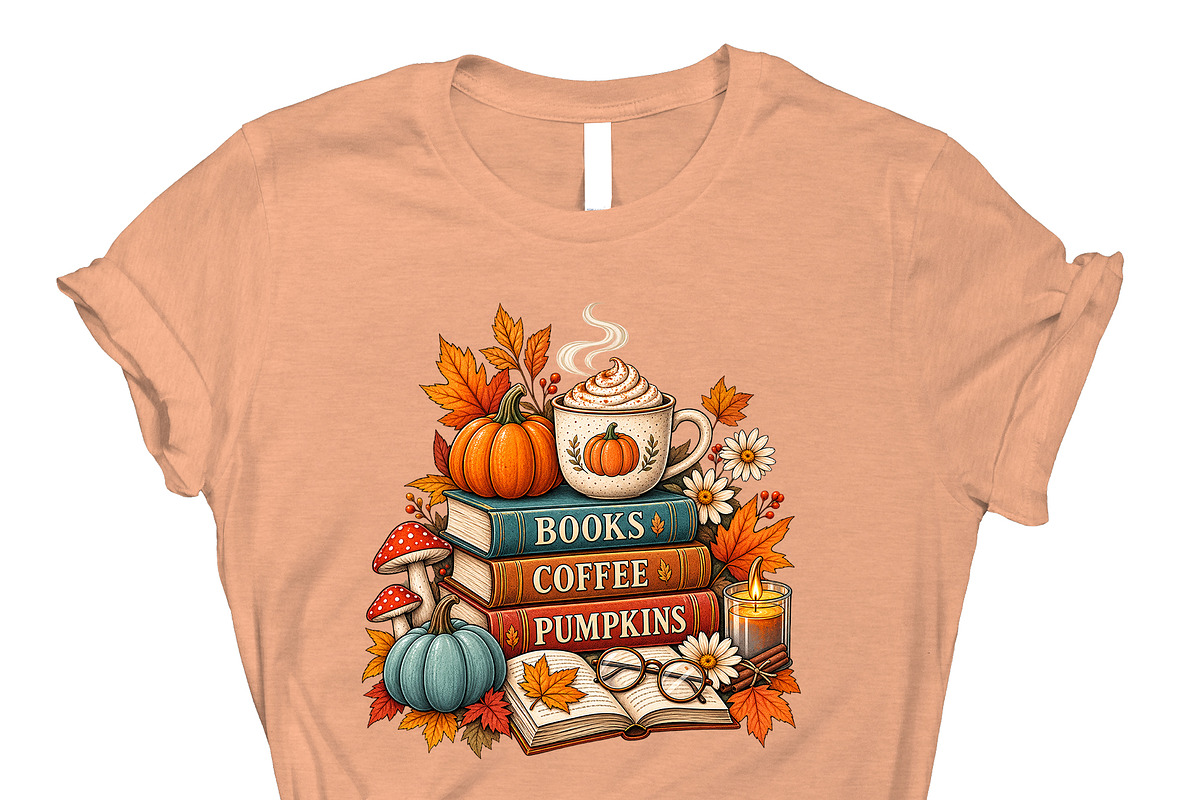 Books Coffee Pumpkins CozyAutumn PNG, an Object Graphic by Star Graphic Design (Photo 9 of 12)