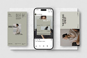ZAVI | Instagram Post & Story (I), a Social Media Template by The Aesthetic Studio (Thumbnail 4 of 10)