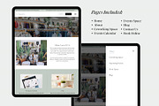 Wix Studio Template Boutique/Events, a Wix Template by concreteandpalm (Thumbnail 3 of 6)
