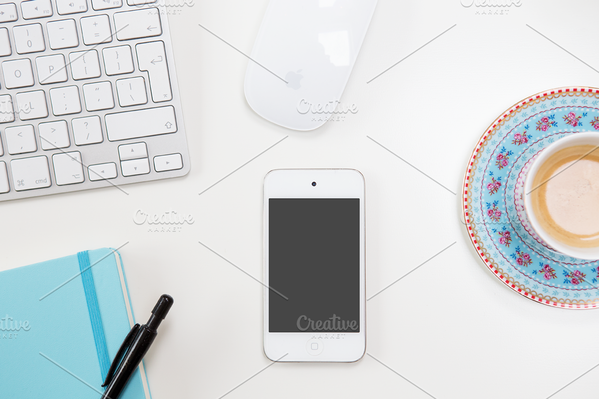 Styled Desktop Mockup Bundle, a Cups & Container Mockup by Square Balloon (Photo 10 of 14)