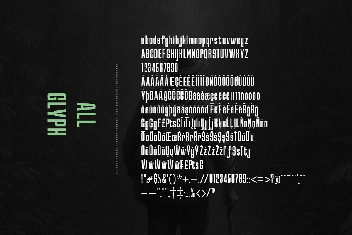 Reflect of Strictly Condensed, a Sans Serif Font by groens (Photo 5 of 5)