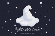 White white dream., an Animal Illustration by Anyuka (Thumbnail 1 of 10)