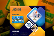 Cleaning Service Social Media Bundle, a Social Media Template by gstudiovect21 (Thumbnail 8 of 10)