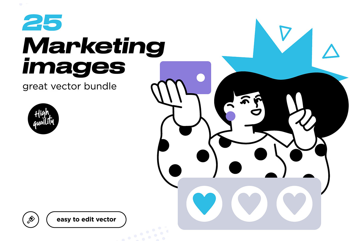 Social Media Marketing illustrations, a Work Illustration by StonePic (Photo 1 of 3)