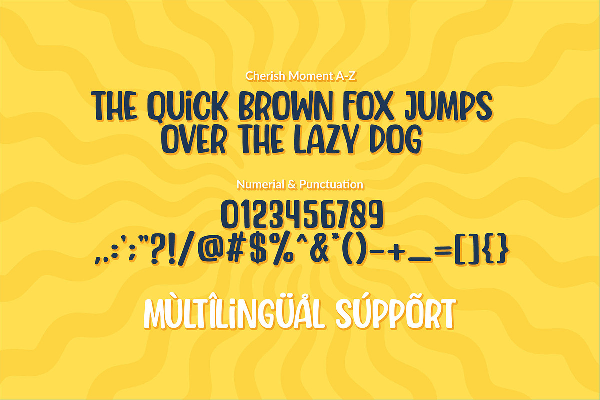 Cherish Moment, a Font by Orenari (Photo 5 of 6)