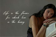 Jasmine Rosemary Handwritten Font, a Handwritten Font by UICreative (Thumbnail 9 of 13)