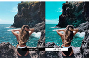 Teal Orange Mobile Lightroom Presets, an Action Add-On by STUDIO REFINERY (Thumbnail 6 of 8)