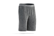 Black Sport Soccer Shorts 3D Model, an Object 3D Model by rebrandy (Thumbnail 8 of 9)