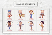 Famous scientists • Volume 2, an Education Illustration by Yeticrab (Thumbnail 1 of 3)