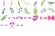 Carnation Watercolor Clipart PNG 59!, a Decorative Illustration by LilyBoo Clipart (Thumbnail 3 of 4)