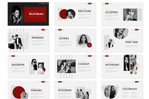 Blackrad - Presentation Template