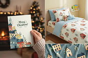 Scandi Houses Watercolor Clipart Set, an Illustration by Hanna's ArtLab (Thumbnail 5 of 8)