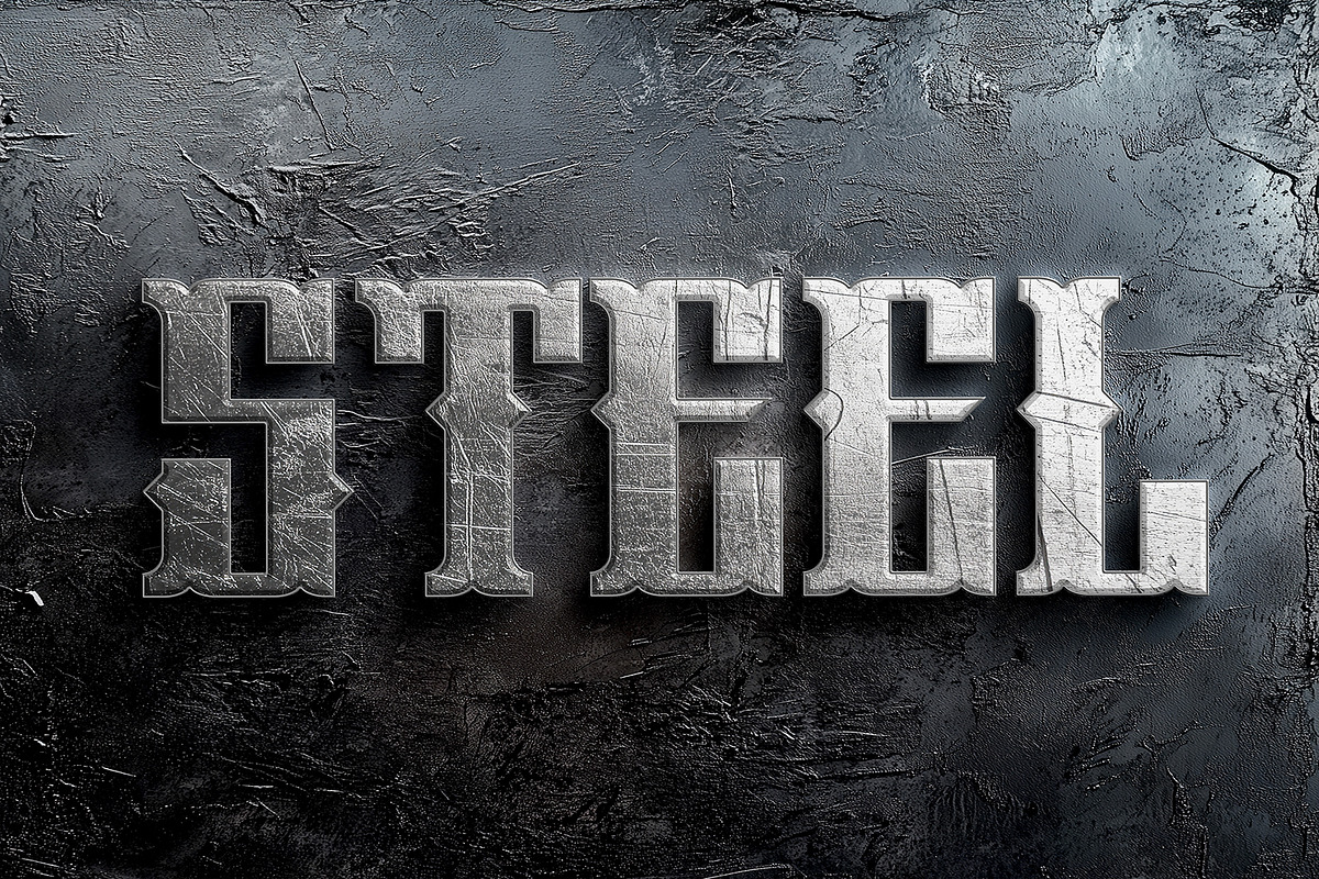 Raven Gothic Blackletter Font, a Blackletter Font by OWPictures (Photo 10 of 10)