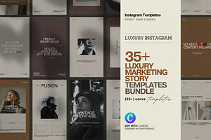 Aesthetic Instagram Template Kit, a Social Media Template by Crafted Pixel