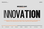Grotap – A Modern Condensed Sans, a Sans Serif Font by roomspace creative lab (Thumbnail 3 of 10)
