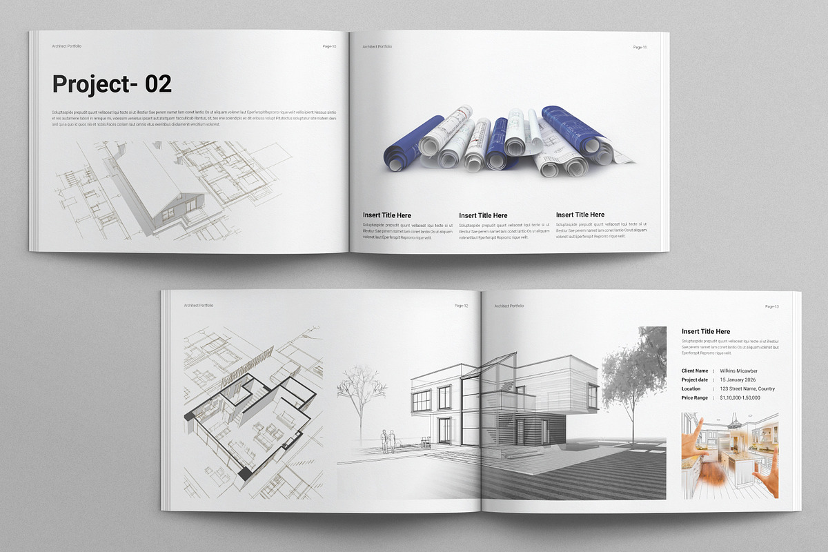Architect Portfolio Landscape, a Brochure Template by E-Type (Photo 5 of 7)