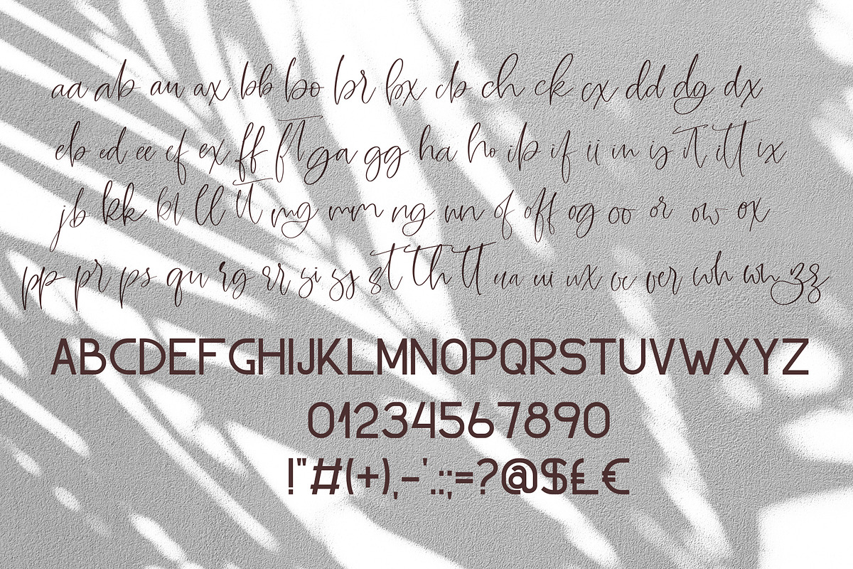 Garnet Night Font Duo, a Script Font by CallMeStasia (Photo 18 of 18)