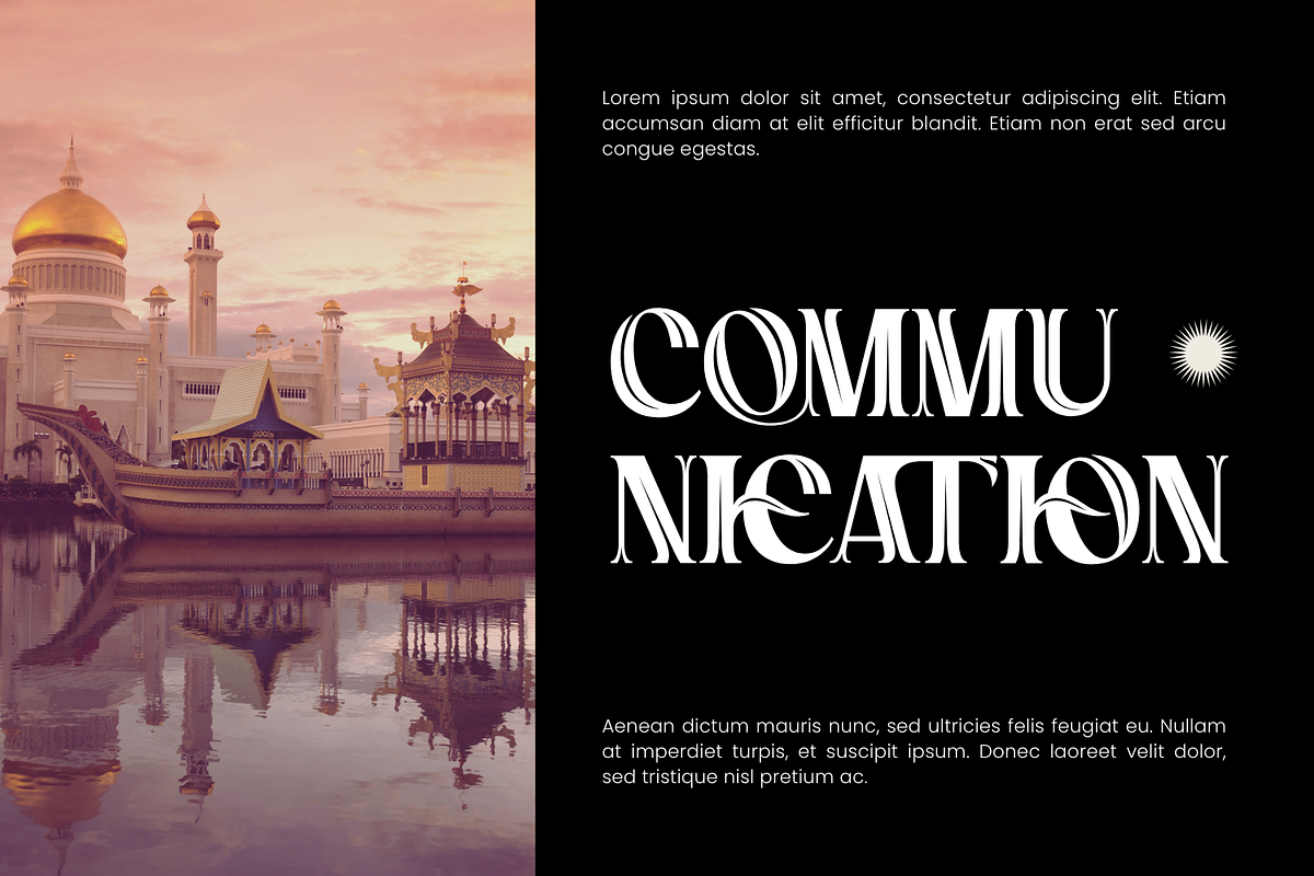 Discuss Lessons Font, a Serif Font by 177Studio (Photo 5 of 8)