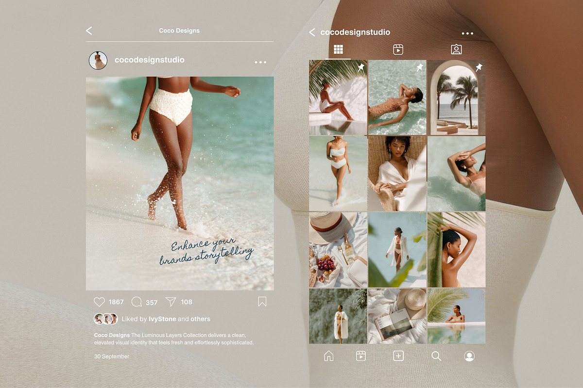 Melanin Summer Stock Photos, a Beauty & Fashion Photo by COCO Designs (Photo 21 of 22)