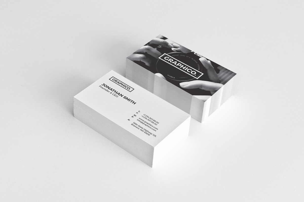 Simple Business Card Bundle - 9, a Business Card Template by ND Design (Photo 8 of 11)