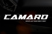 Camaro - Racing Display Font, a Handwritten Font by Flawless And Co (Thumbnail 1 of 9)