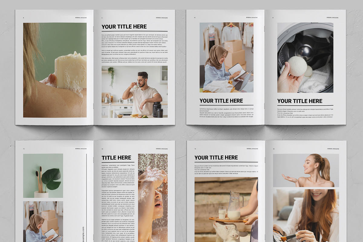 Magazine Layout, a Magazine Template by ContestDesign (Photo 3 of 3)