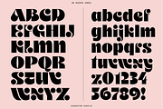 Modern Ombra - Quirky Display Font, a Sans Serif Font by Bnick (Thumbnail 7 of 11)