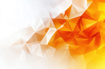 Abstract orange and white geometric, an Abstract Photo by Pixeness