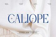 CS Caliope – Aesthetic Font, a Serif Font by Craft Supply Co. (Thumbnail 1 of 8)