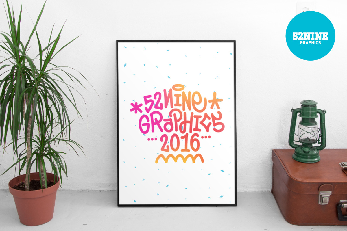 Graffiti Lettering Build Kit + Bonus, an Object Graphic by 52NINE GRAPHICS (Photo 3 of 8)