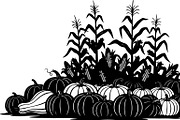 Thanksgiving Harvest SVG Bundle, an Illustration by Designs_River (Thumbnail 26 of 48)