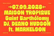 Renza - Bold Heavy Display Font, a Sans Serif Font by Mbonster Design Studio (Thumbnail 5 of 15)