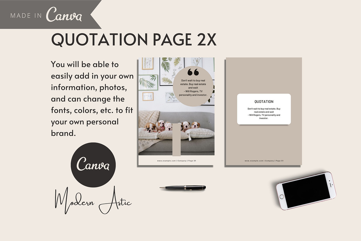 Modern Real Estate Seller's Guide, a Brochure Template by Modernastic - Canva (Photo 7 of 8)