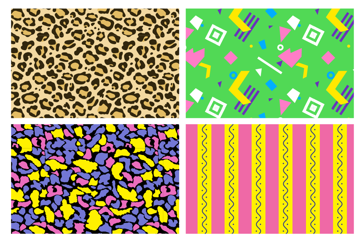 90's Fever - 24 Patterns!, a Pattern Graphic by fontalicious (Photo 5 of 9)