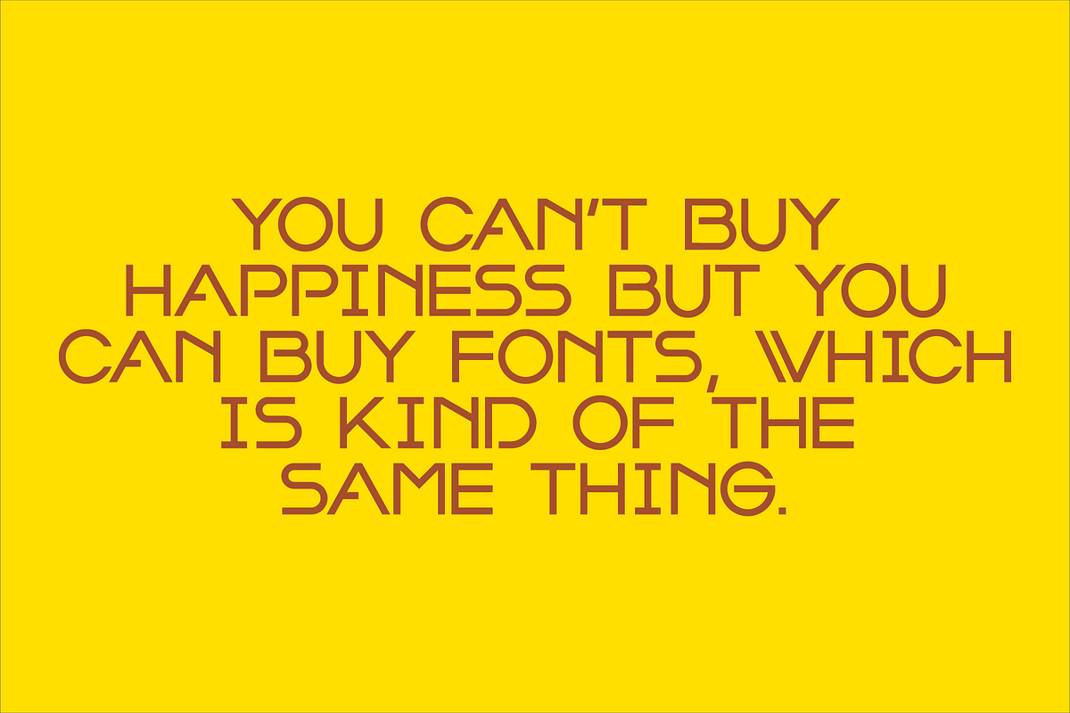 Display Explicit Font, a Sans Serif Font by GG Design (Photo 8 of 9)