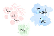 Magic flowers. Photoshop brush set preview 3