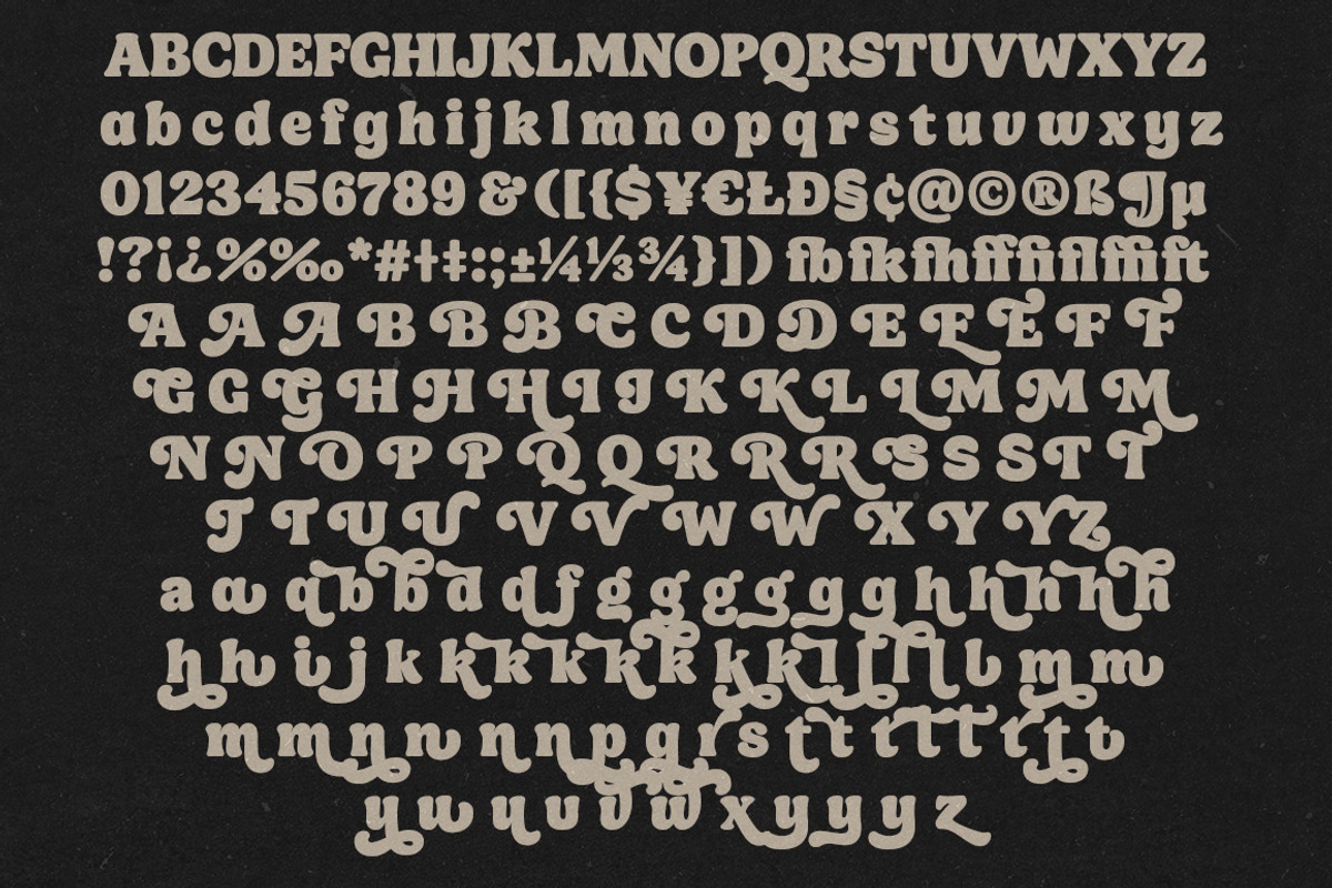 Ethika - Retro Serif Font, a Serif Font by Mulkan Nazir (Photo 15 of 16)