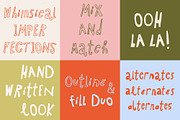 Farmers' Market // Font Duo, a Handwritten Font by PeachCreme (Thumbnail 13 of 16)