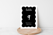 Minimalist Table Number Cards, a Card Template by RefocusMyJourney (Thumbnail 2 of 10)