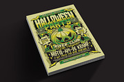 Halloween Party Flyer, a Flyer Template by Muhamad Iqbal hidayat (Thumbnail 2 of 4)